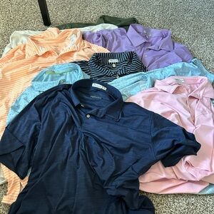 Set of 11 Golf Polos Men’s XXL